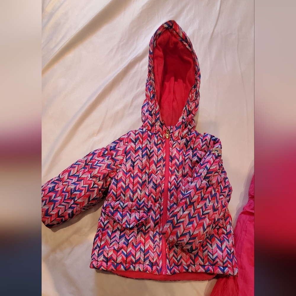 Toddler girls snowset-- jacket and Bib combo size 3T